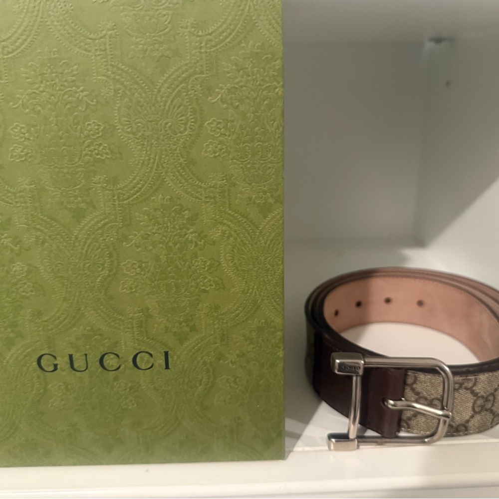 Gucci Authentic Canvas Belt for Men